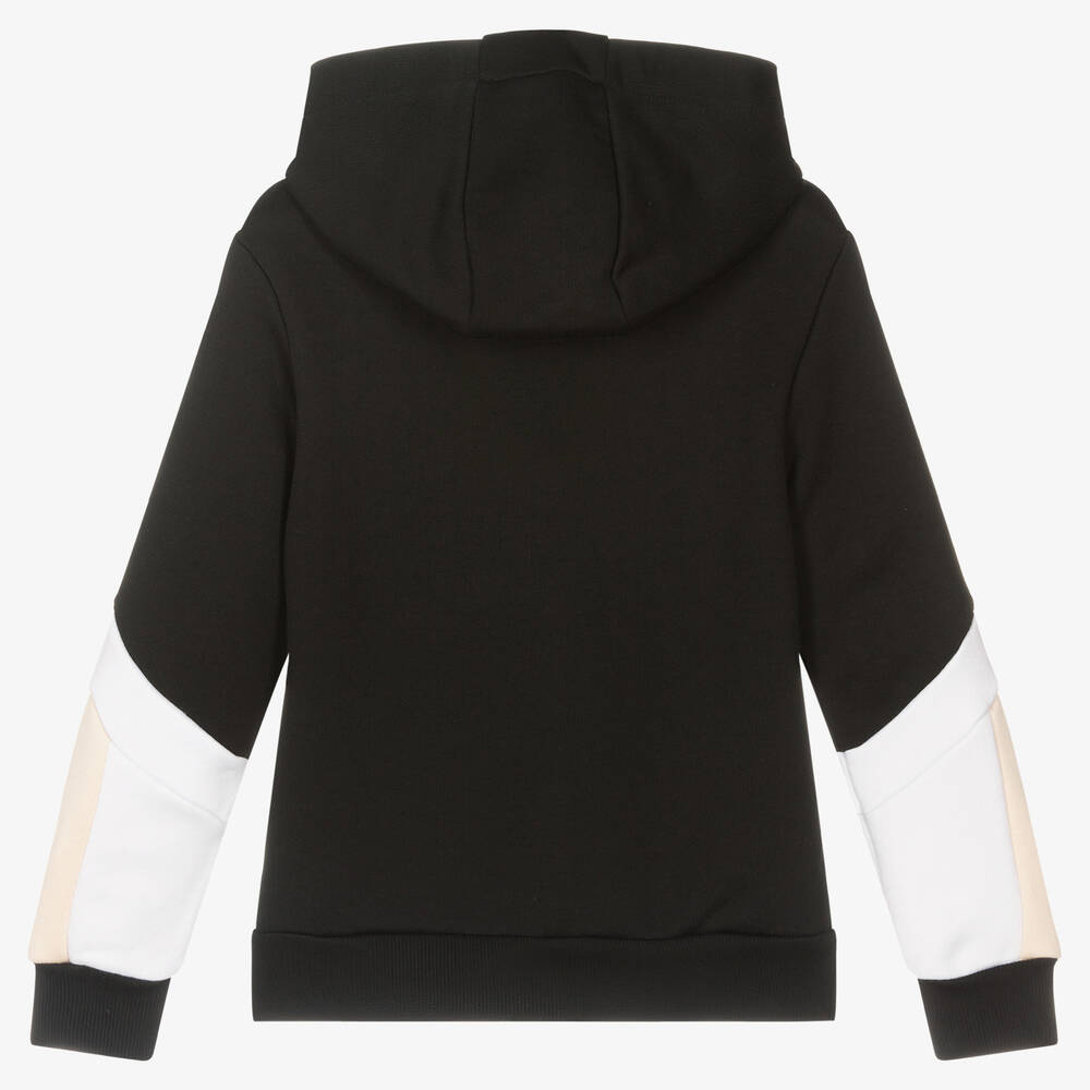 بالمان -توب هودي قطن جيرسي لون أسود | Childrensalon Outlet
