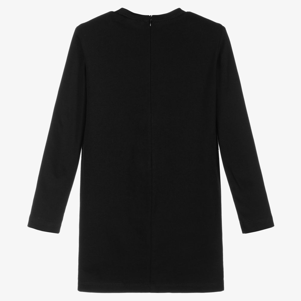 Balmain-Черное платье из джерси | Childrensalon Outlet