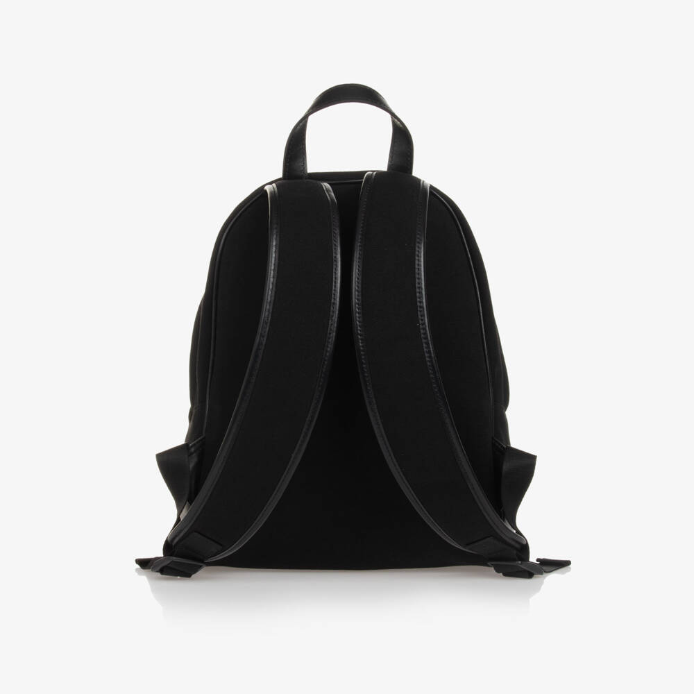 Balmain-Boys Black Canvas Rucksack | Childrensalon Outlet