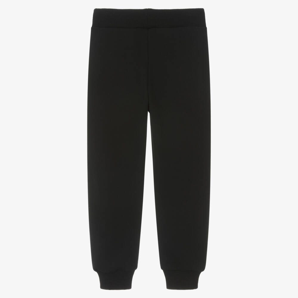 Balmain-Boys Classic Black Logo Joggers | Childrensalon Outlet