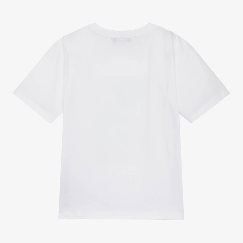 Balmain-تي شيرت قطني هادئ للشاطئ للأولاد | Childrensalon Outlet