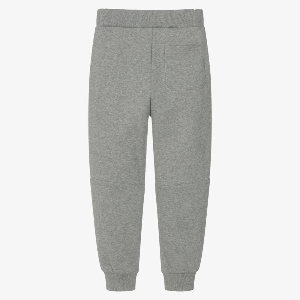 Balmain-Мягкие серые хлопковые джоггеры для мальчиков | Childrensalon Outlet