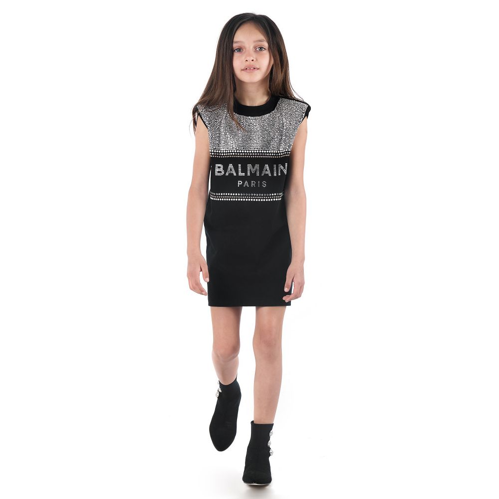 Balmain kids dress hot sale