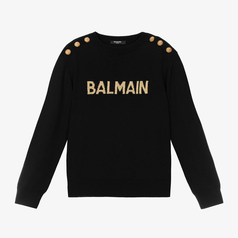 Balmain medallion sweatshirt outlet
