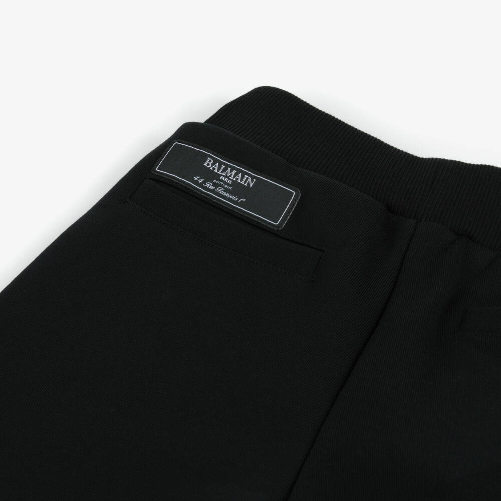 Balmain-Элегантные черные брюки с разрезом для девочек | Childrensalon Outlet