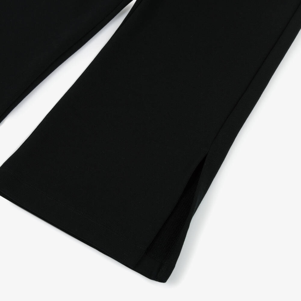 Balmain-Элегантные черные брюки с разрезом для девочек | Childrensalon Outlet