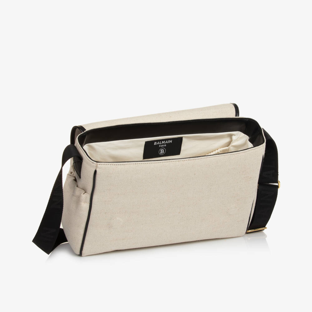 Balmain-Girls Lux Ivory Baby Tote | Childrensalon Outlet
