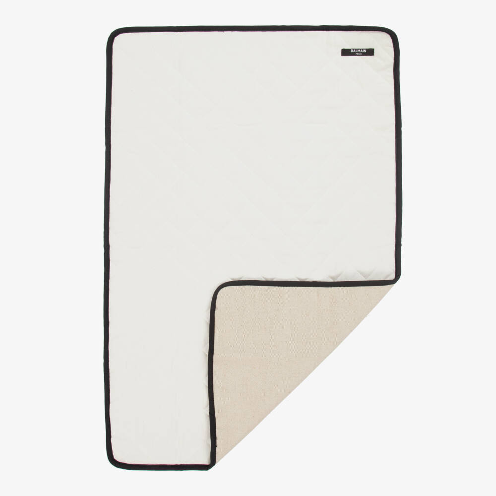 Balmain-Girls Lux Ivory Baby Tote | Childrensalon Outlet