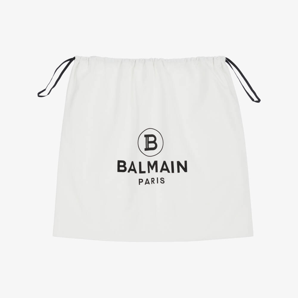 Balmain-Girls Lux Ivory Baby Tote | Childrensalon Outlet