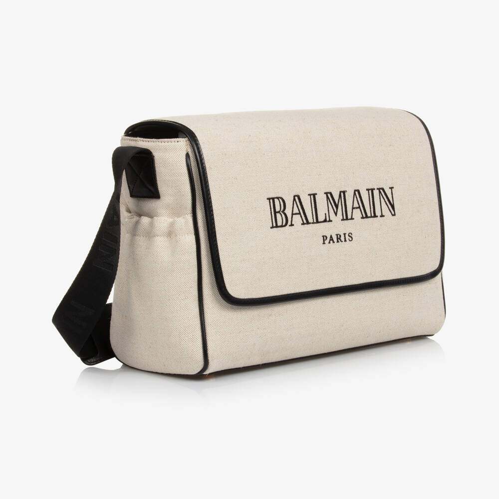 Balmain-Girls Lux Ivory Baby Tote | Childrensalon Outlet