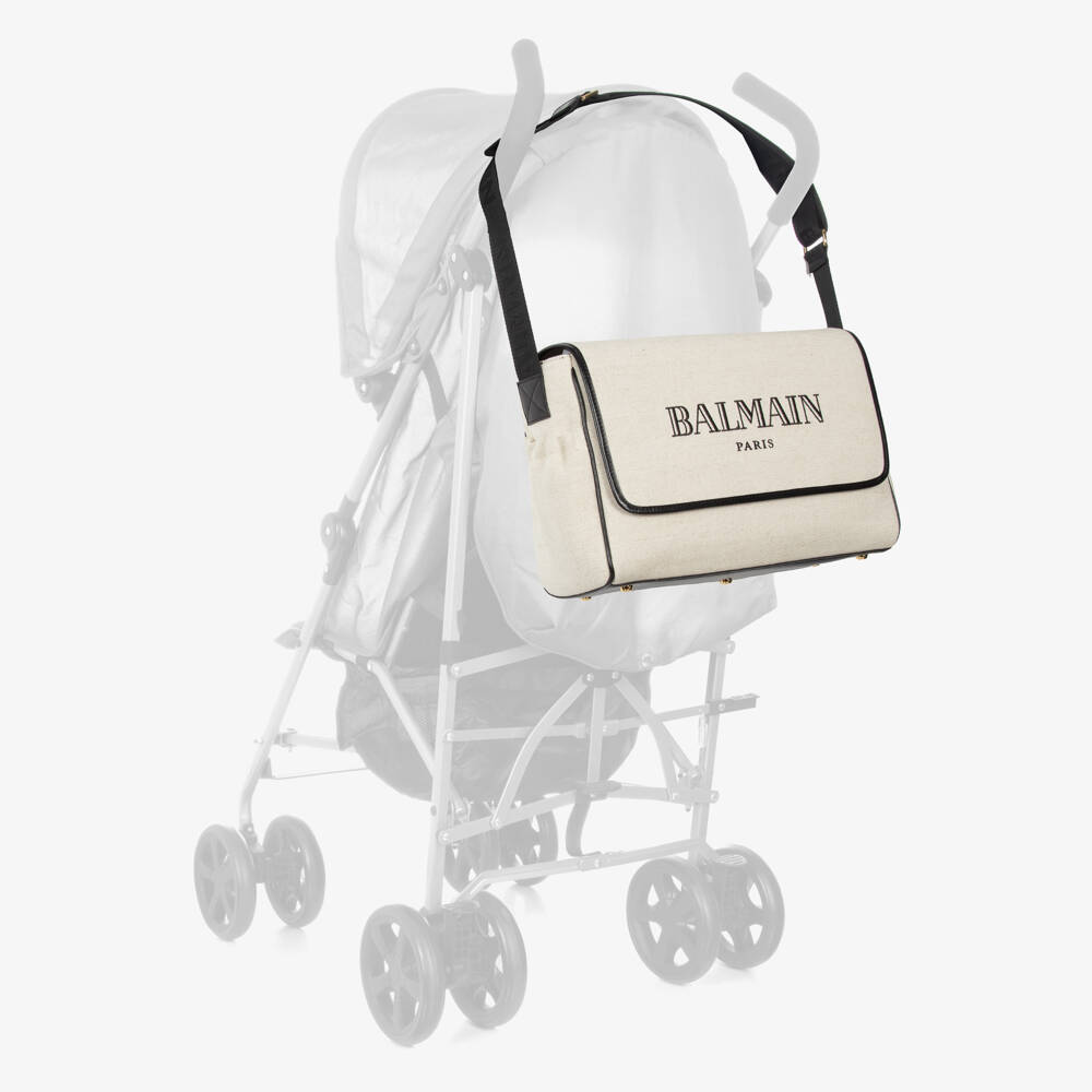 Balmain-Girls Lux Ivory Baby Tote | Childrensalon Outlet