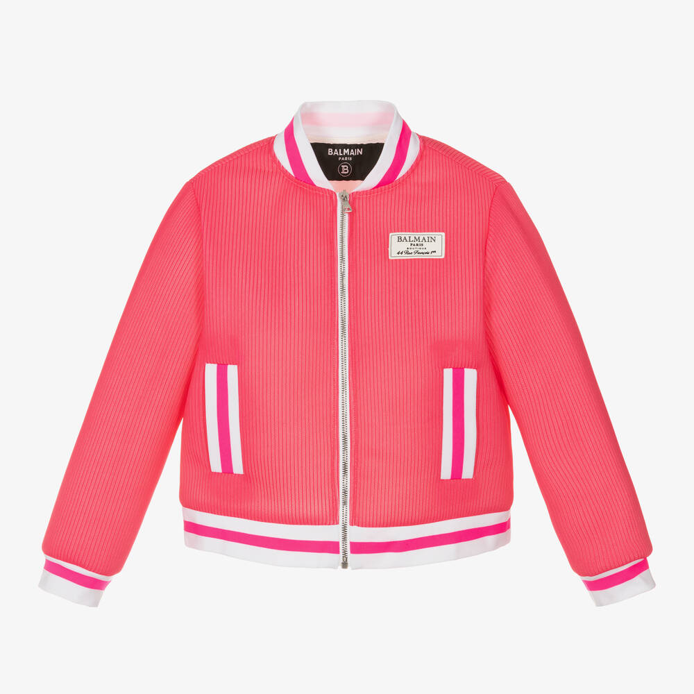 Balmain baseball jacket sales