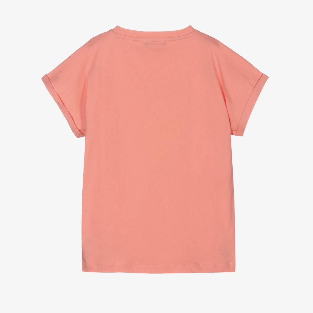 Tシャツ・カットソー BALMAIN Woman T-Shirt Pink CF1ED001BB02 OLA BALMAIN Women Tops CF1ED001BB02 OLA PINK (BALMAIN/Tシャツ