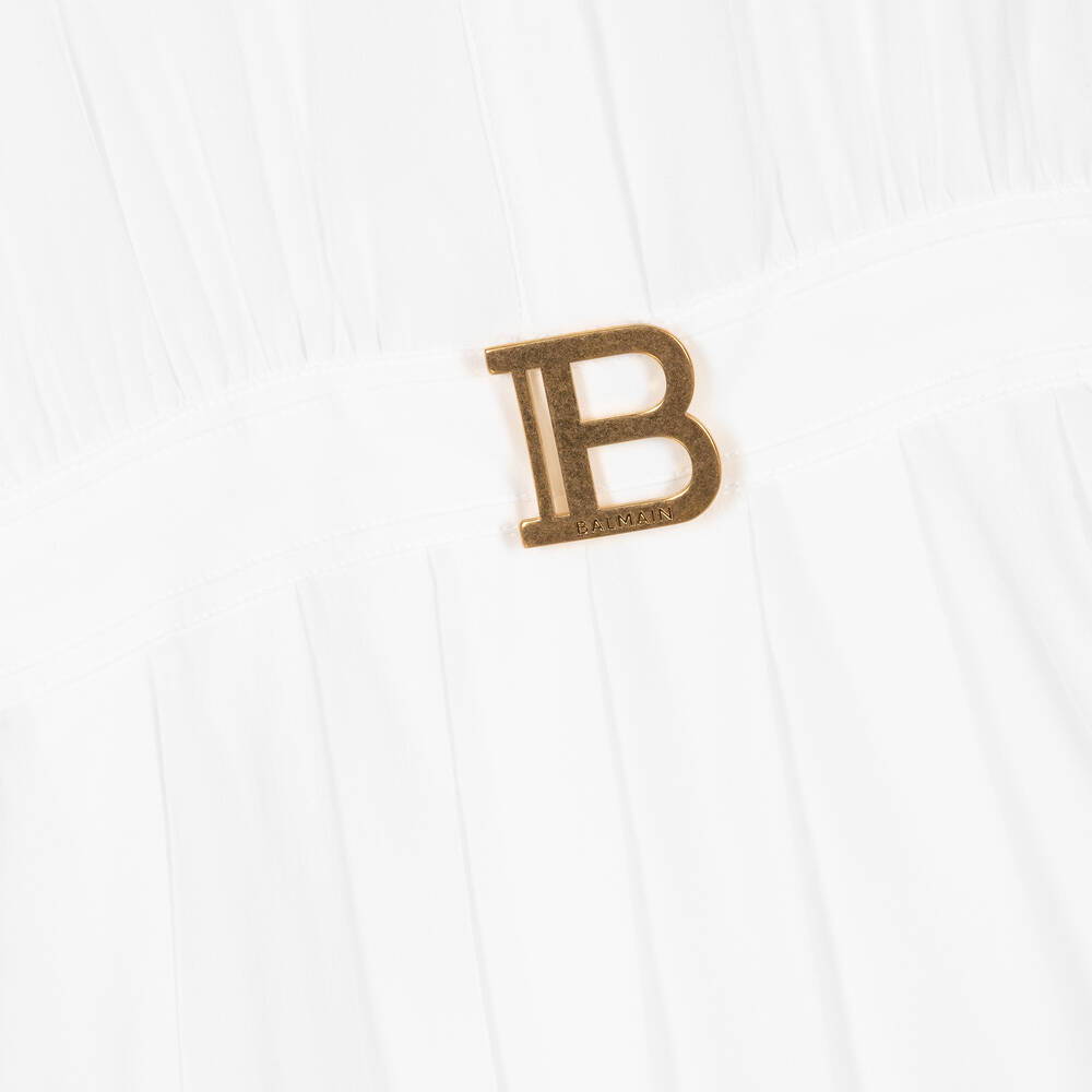 Robe discount balmain blanche