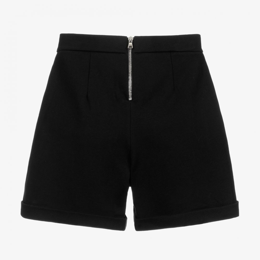 Balmain-Черные шорты из джерси для подростков | Childrensalon Outlet
