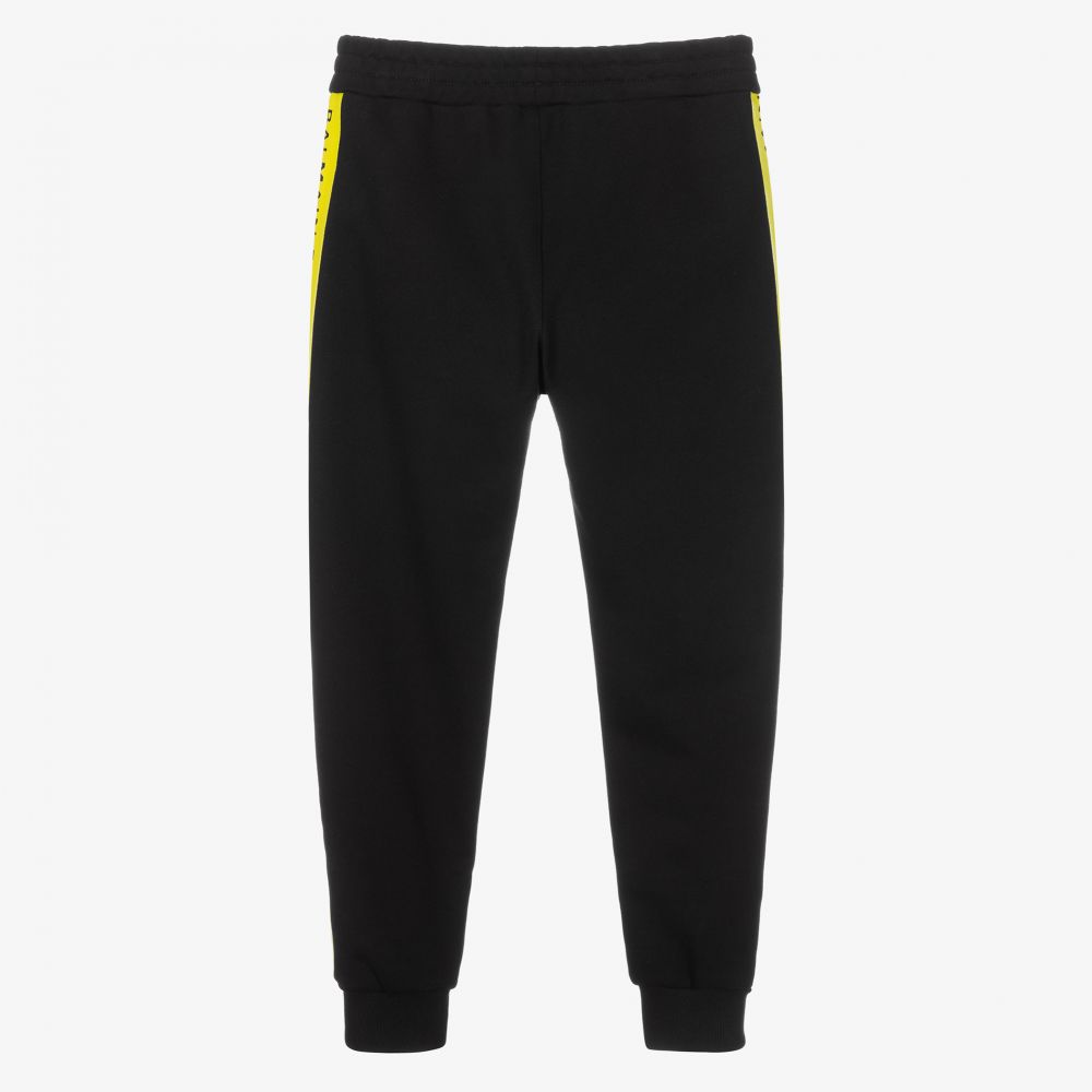 Balmain-Teen Black Joggers | Childrensalon Outlet
