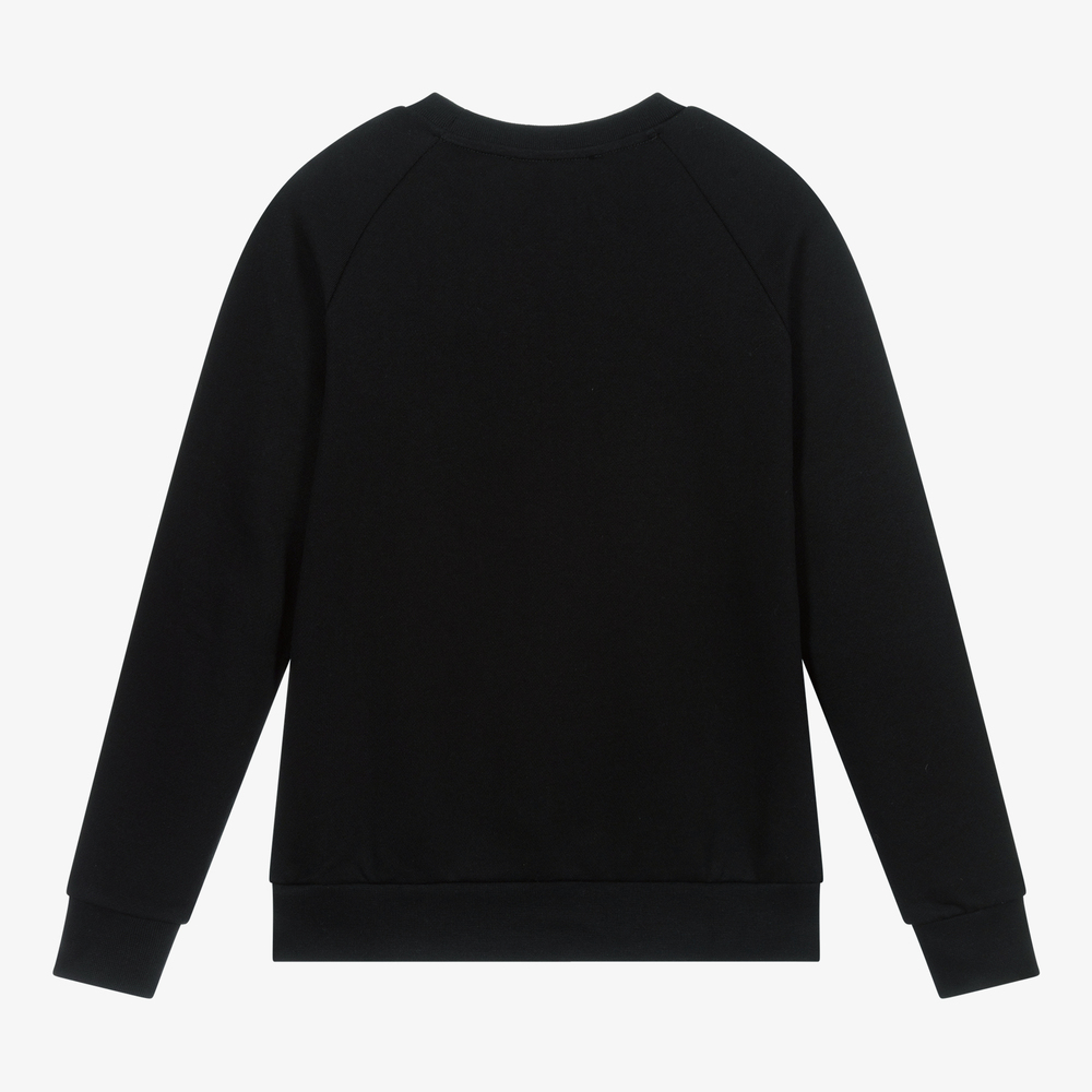 Balmain-Черный свитшот для подростков | Childrensalon Outlet