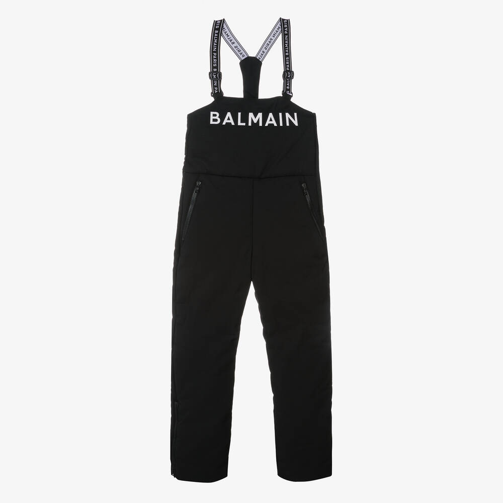 Balmain - Schwarze gefütterte Teen Skihose | Childrensalon