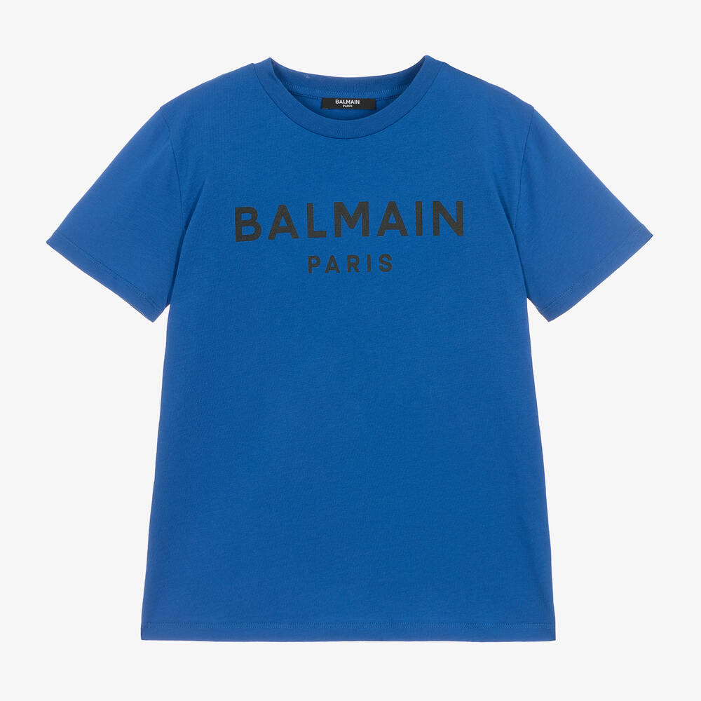 Boys balmain t shirt clearance