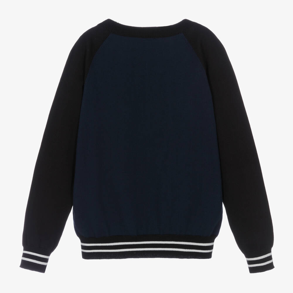Boys navy blue sweater shop