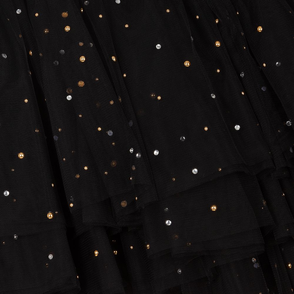 Balmain-Teen Girls Black Tutu Skirt | Childrensalon Outlet