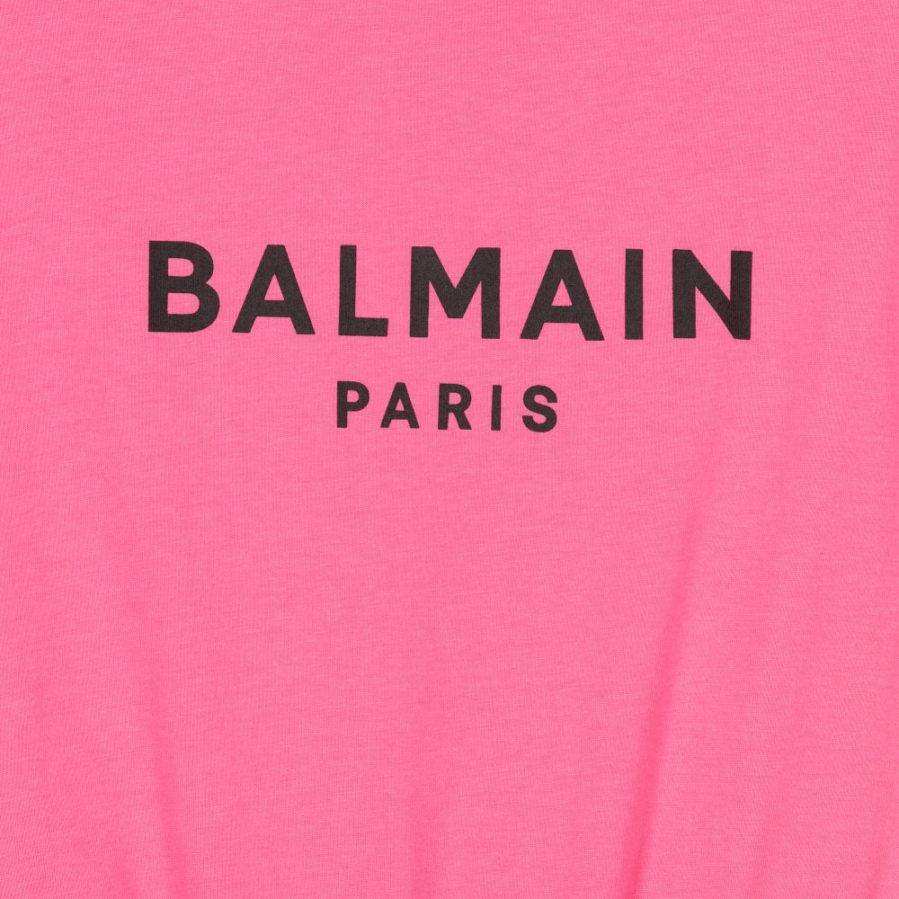 Balmain-Розовое платье для подростков | Childrensalon Outlet