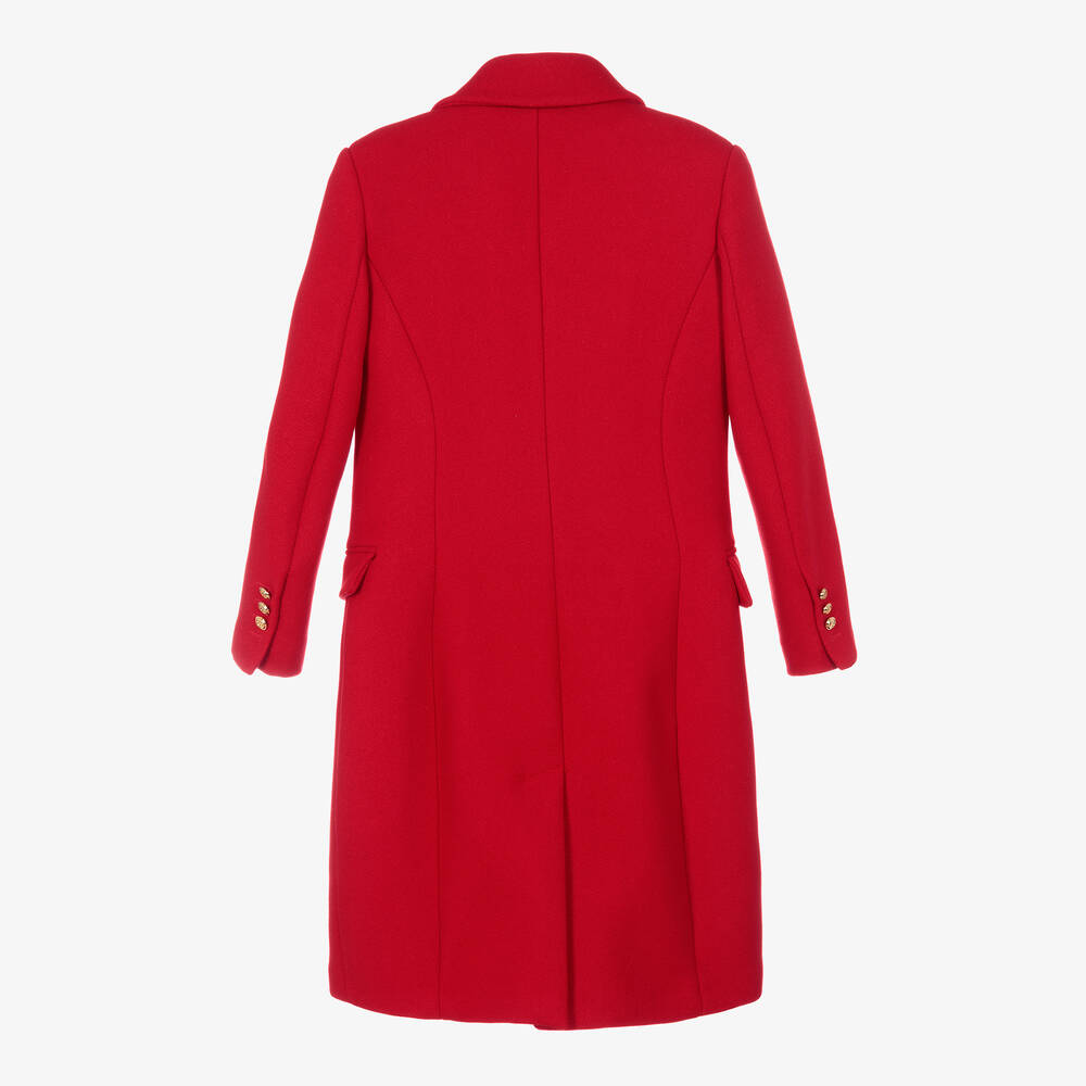 Manteau laine ado fille 2025