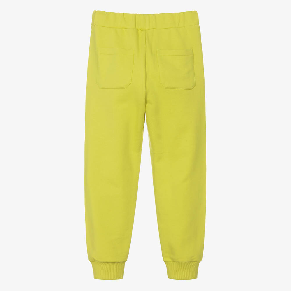Lime green joggers shop