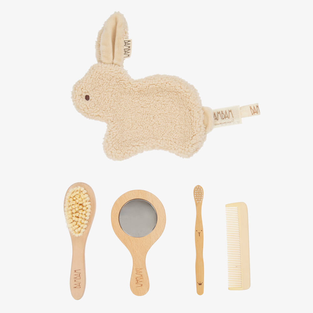 Bam Bam-Ivory Baby Care Gift Set | Childrensalon Outlet