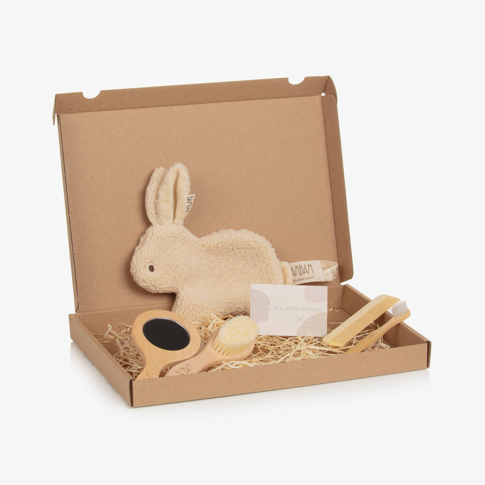 Bam Bam-Ivory Baby Care Gift Set | Childrensalon Outlet