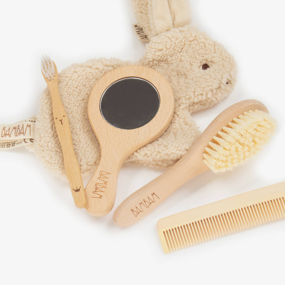 Bam Bam-Ivory Baby Care Gift Set | Childrensalon Outlet