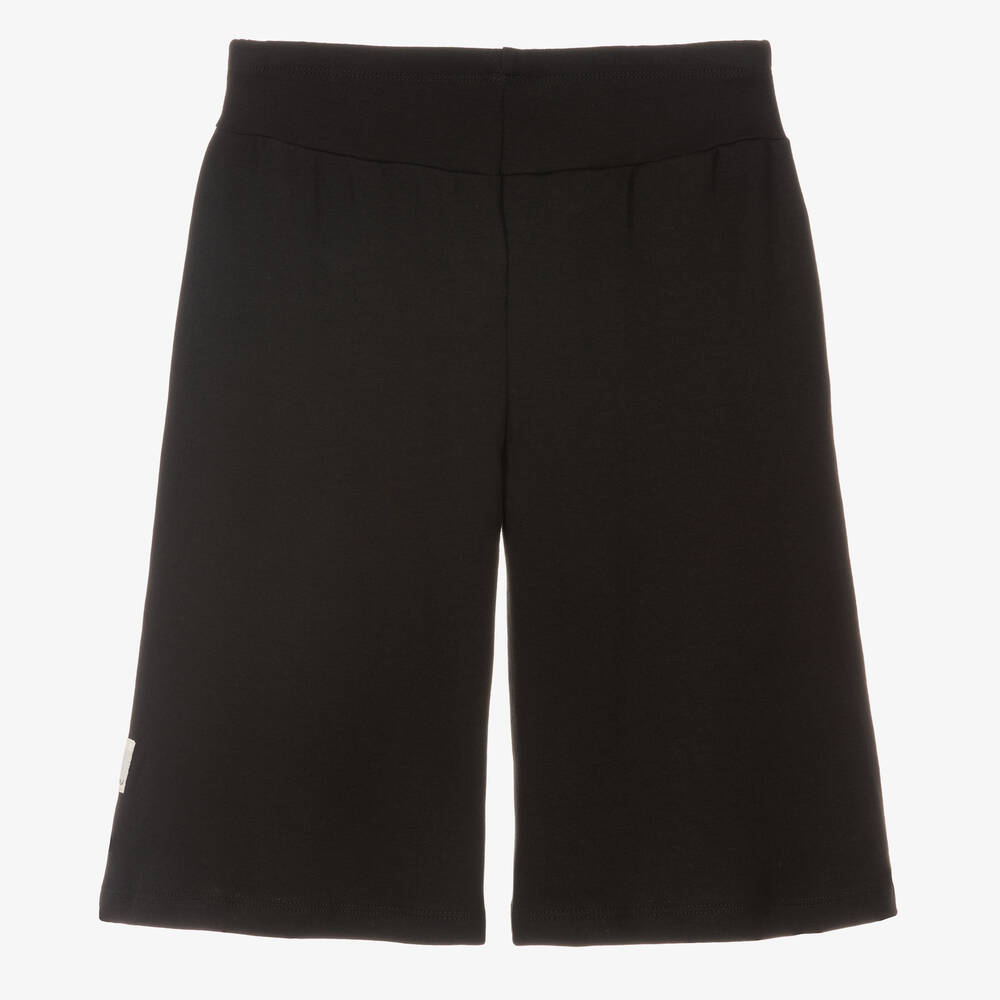 Bamboo Baby-Black Organic Cotton Culottes | Childrensalon Outlet