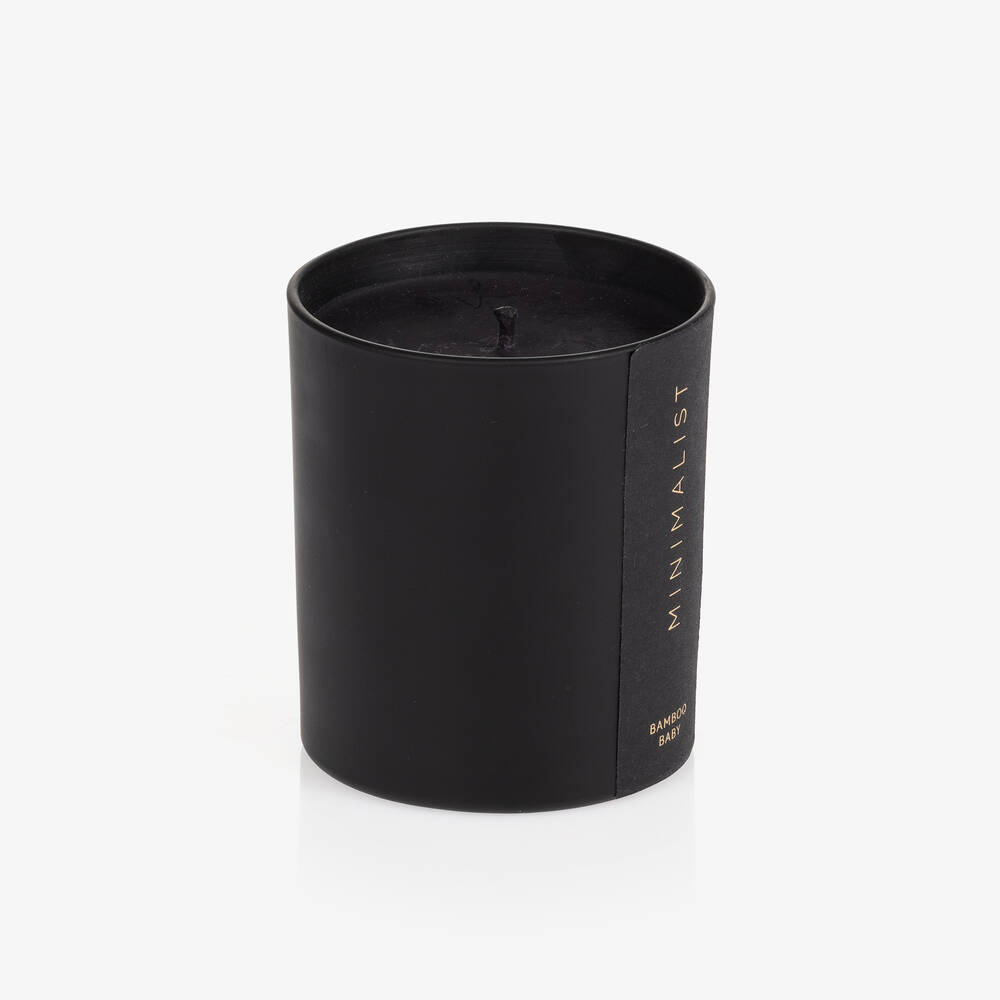 Bamboo Baby-Черная ароматическая свеча (9см) | Childrensalon Outlet