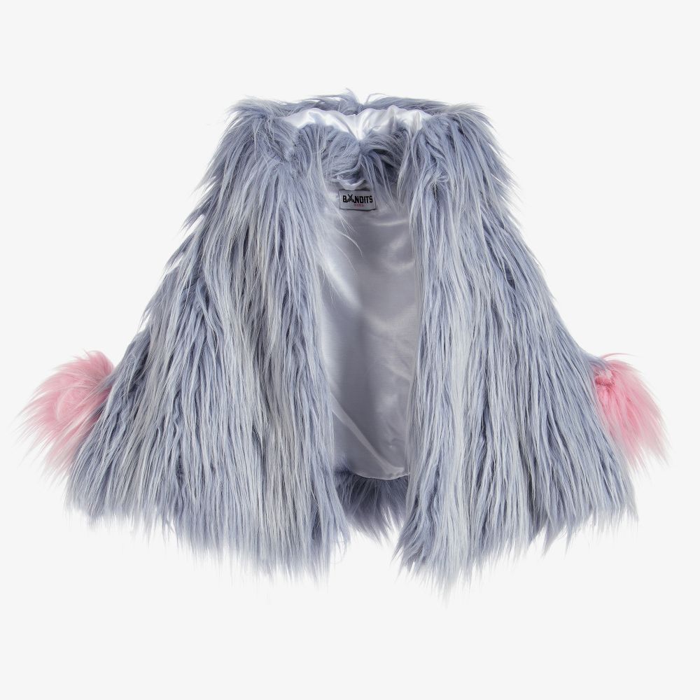Girls sales fur cape