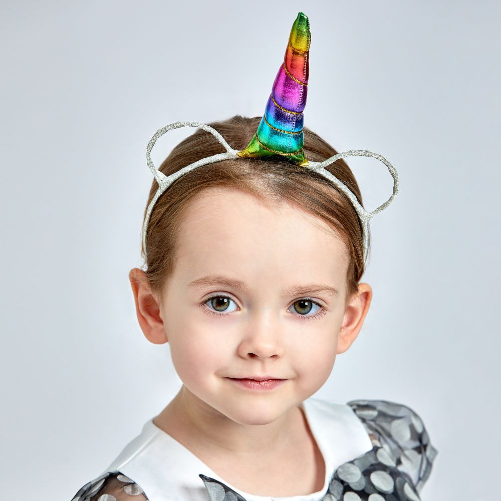 Bari Lynn Silver Unicorn Hairband Childrensalon Outlet