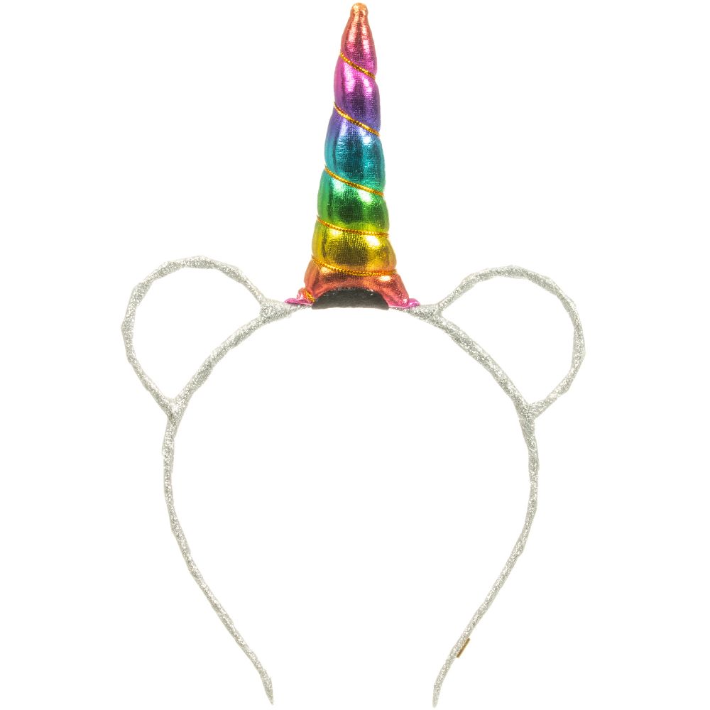 Bari Lynn - Silver Unicorn Hairband | Childrensalon