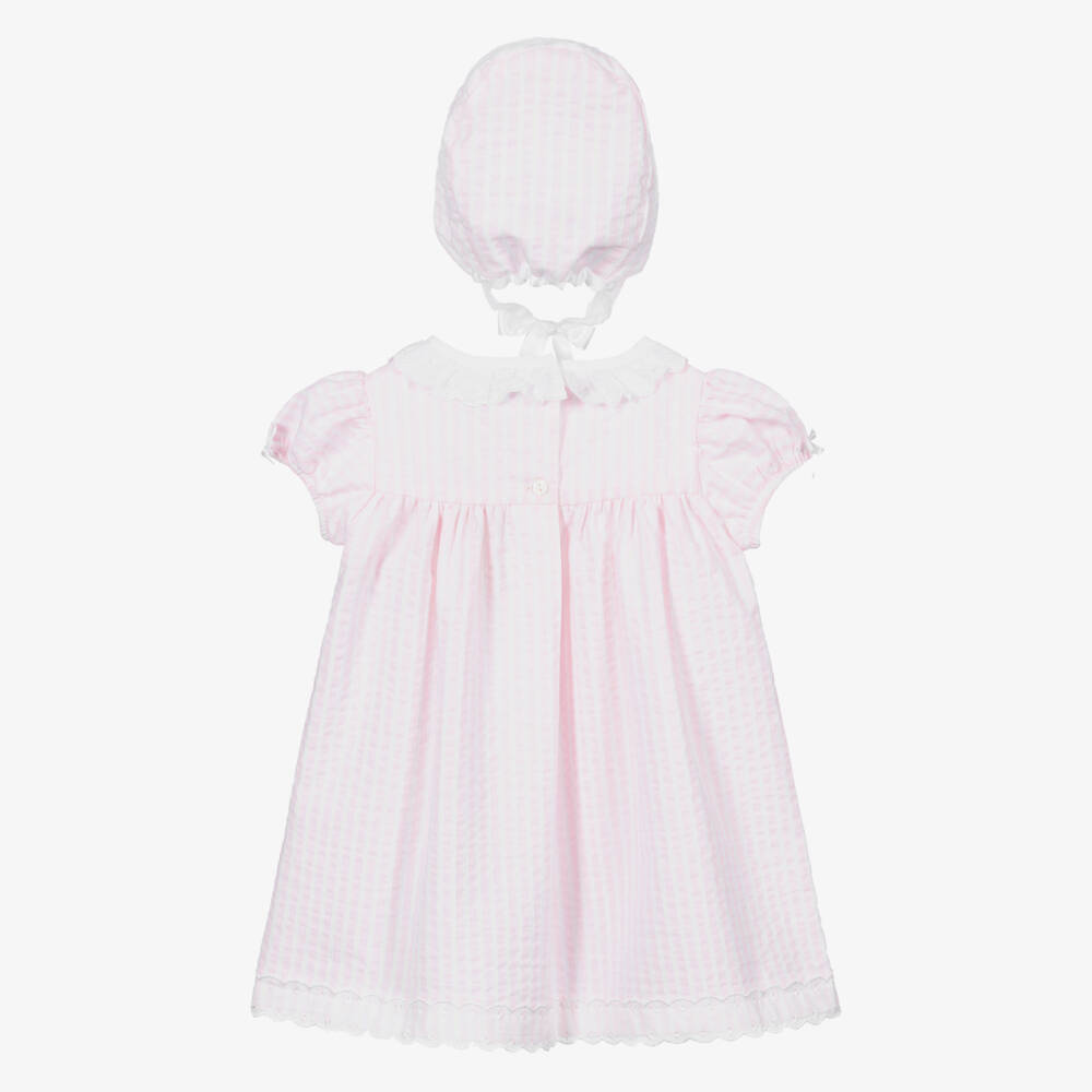 Beatrice & George-Комплект с розовым платьем для девочек | Childrensalon Outlet
