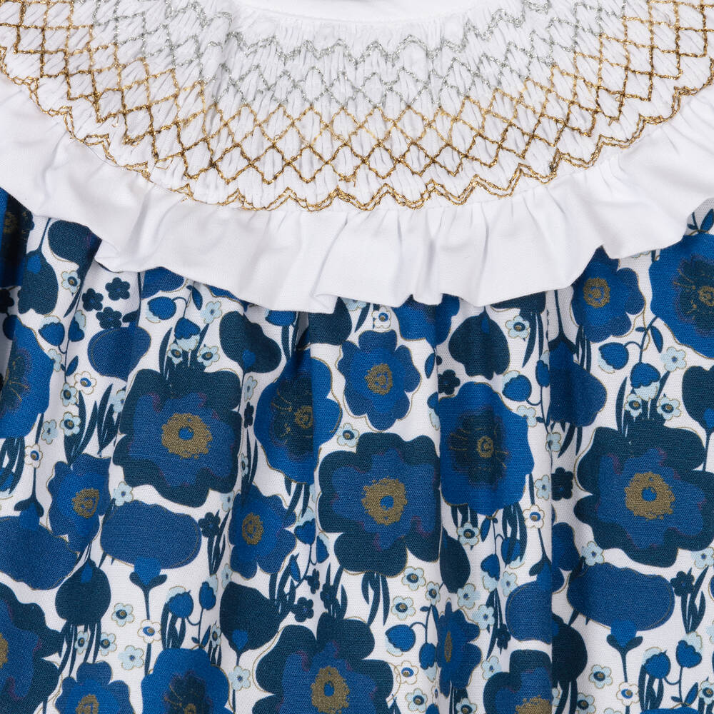 Beatrice & George X Чилдренсалон-Песочник с принтом Sybil со сборками | Childrensalon Outlet