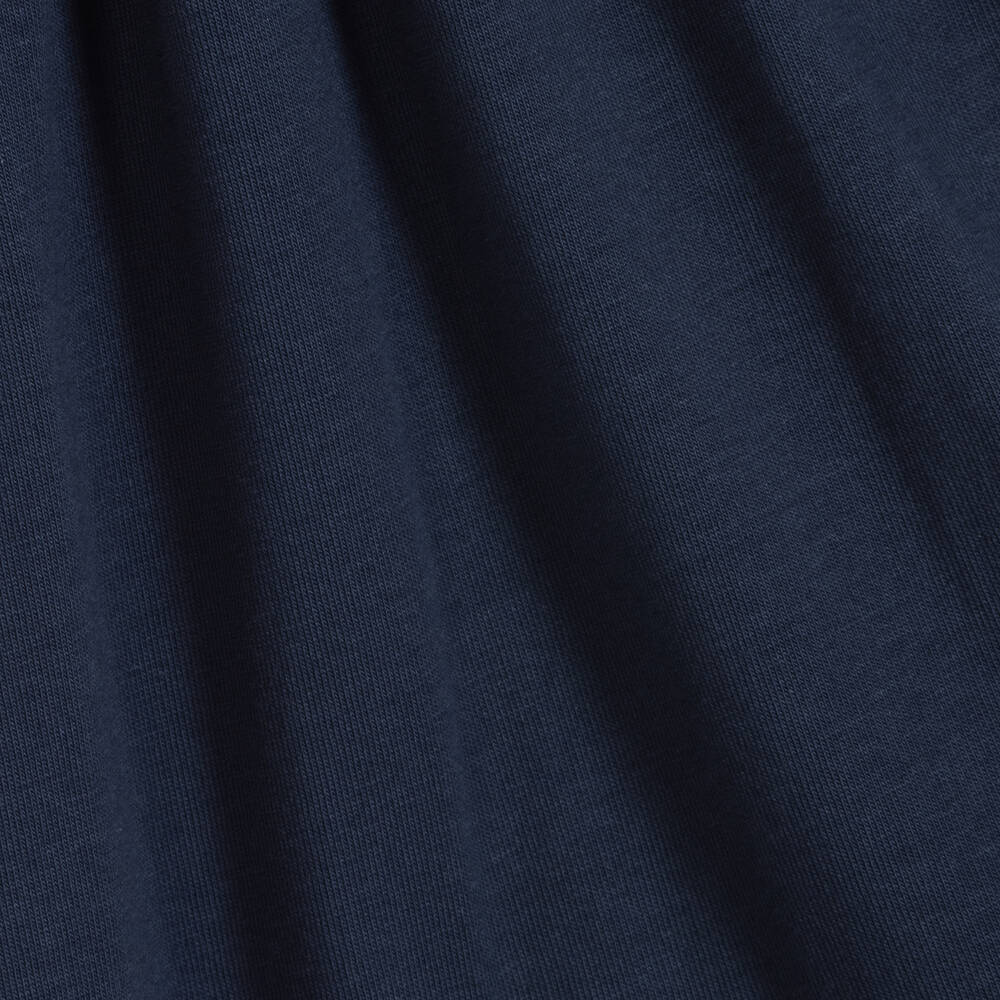 Beatrice & George-Blue Cotton Sailor Babygrow | Childrensalon Outlet