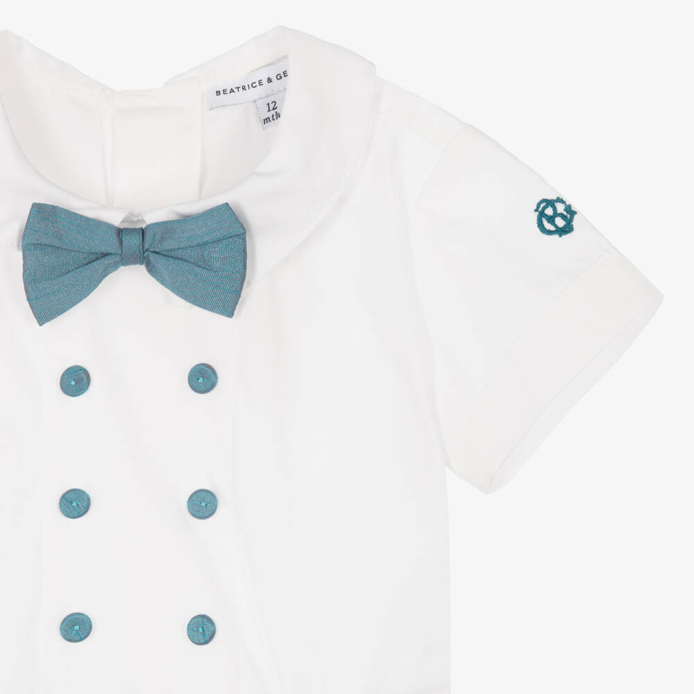 Beatrice & George-Элегантный синий комплект для мальчиков | Childrensalon Outlet