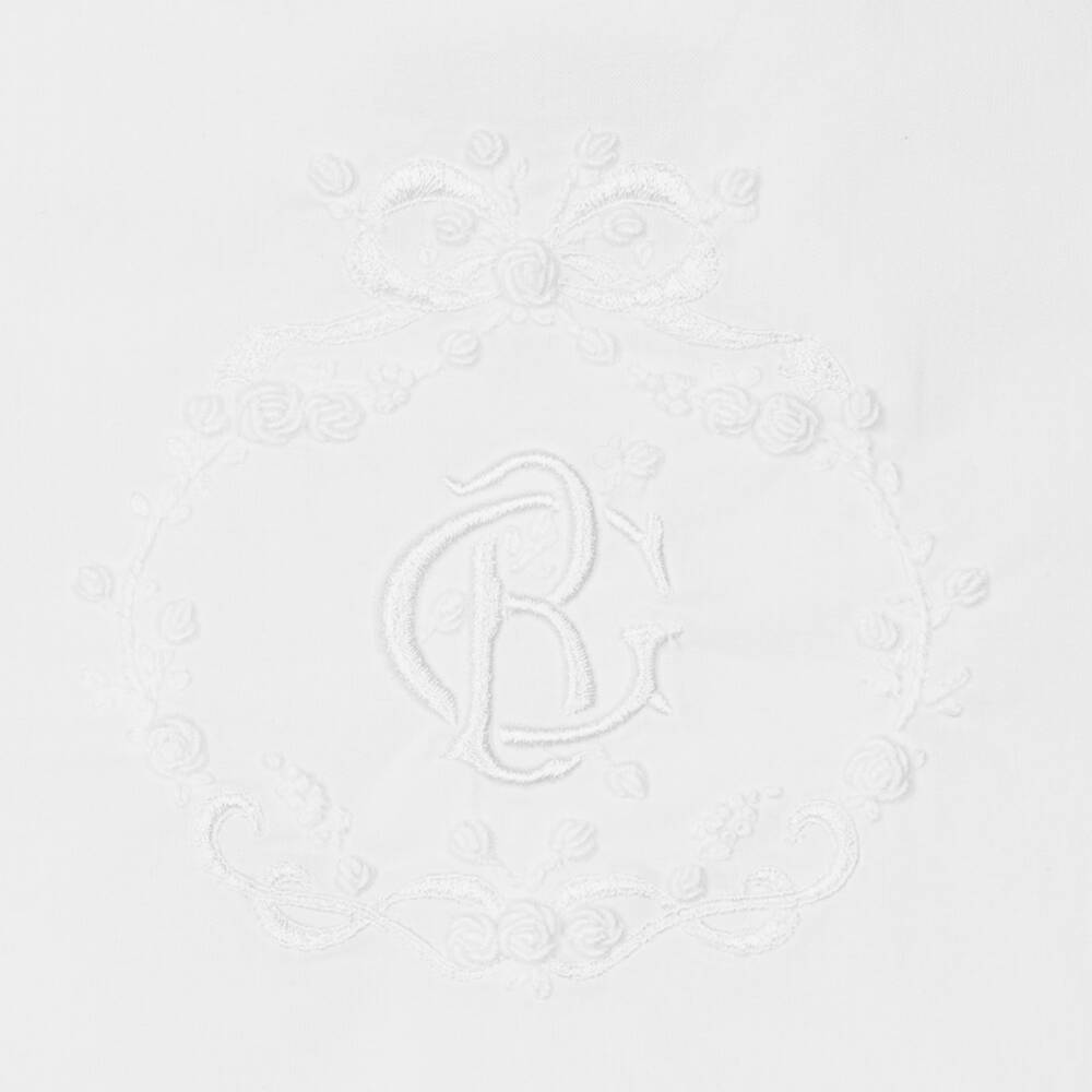 Beatrice & George-طقم بيجامة أبيض أنيق للأولاد | Childrensalon Outlet