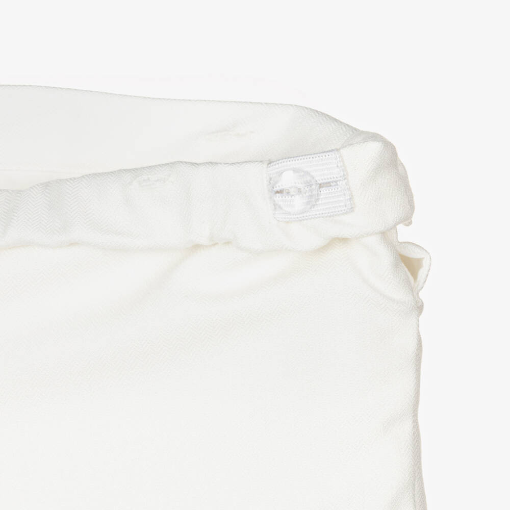 Beatrice & George-Boys Ivory Cotton Sailor Set | Childrensalon Outlet