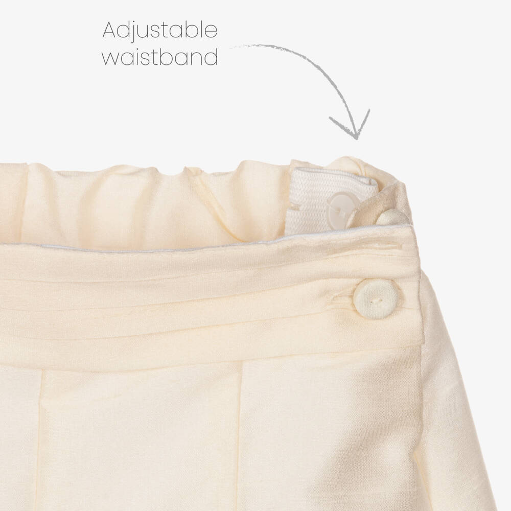 Beatrice & George-Boys Ivory Dupion Ceremony Set | Childrensalon Outlet