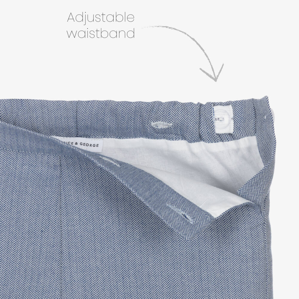 Beatrice & George-Boys Nautical Blue Buster Set | Childrensalon Outlet