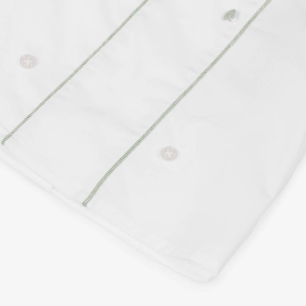 Beatrice & George-Boys Sage Cotton Buster Set | Childrensalon Outlet