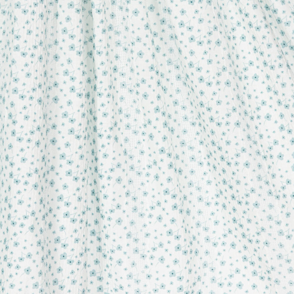 Beatrice & George-فستان حفلة حديقة أخضر وأبيض للبنات | Childrensalon Outlet