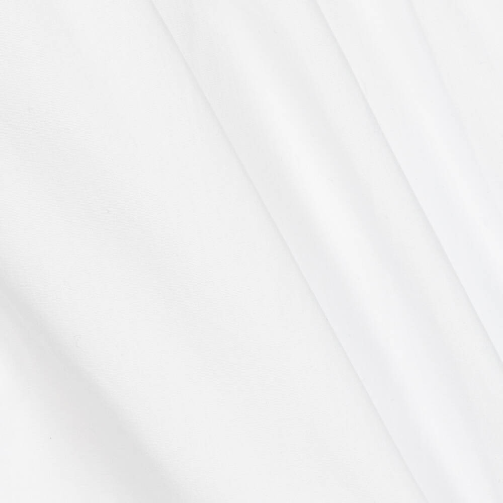 Beatrice & George-Girls Ivory Cotton Dress & Bonnet Set | Childrensalon Outlet