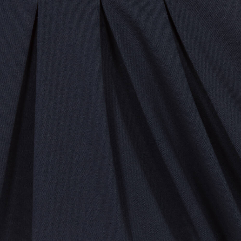 Beatrice & George-Girls Navy Milano Jersey Sailor Dress | Childrensalon Outlet