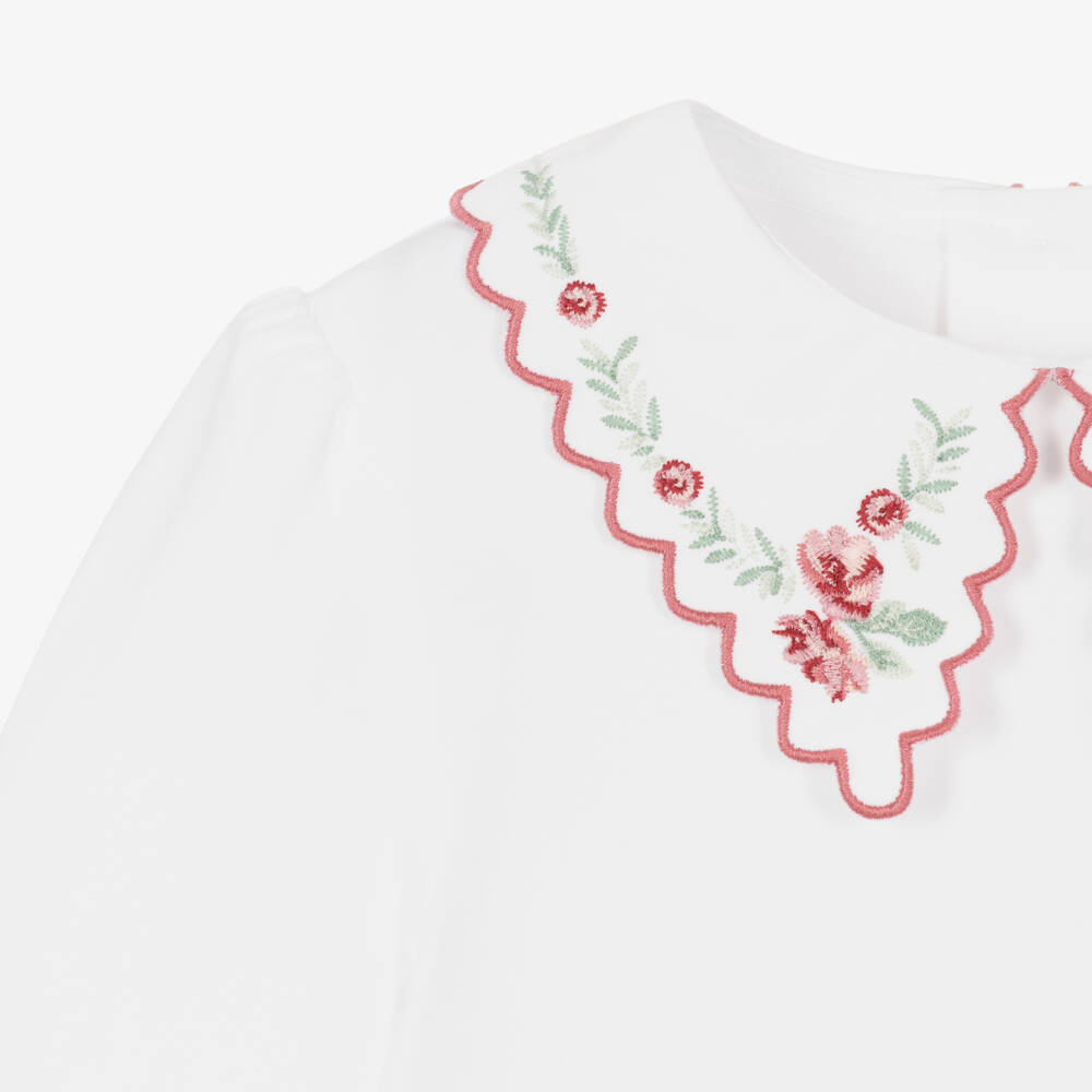 Beatrice & George-Блузка и розовая вельветовая юбка для девочек | Childrensalon Outlet