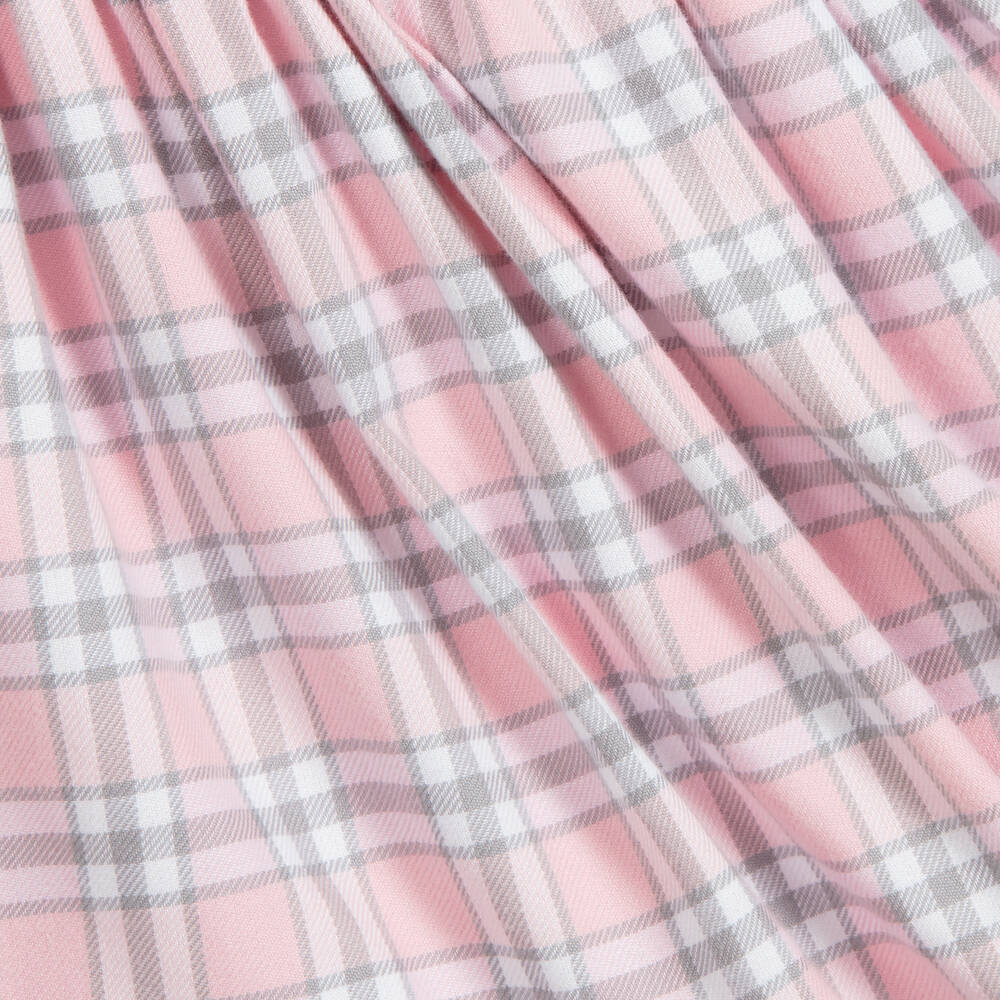 Beatrice & George-Комплект с розовым платьем в шотландскую клетку для девочек | Childrensalon Outlet